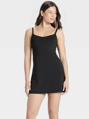 NWOT All In Motion - Knit Ruched Active Dress